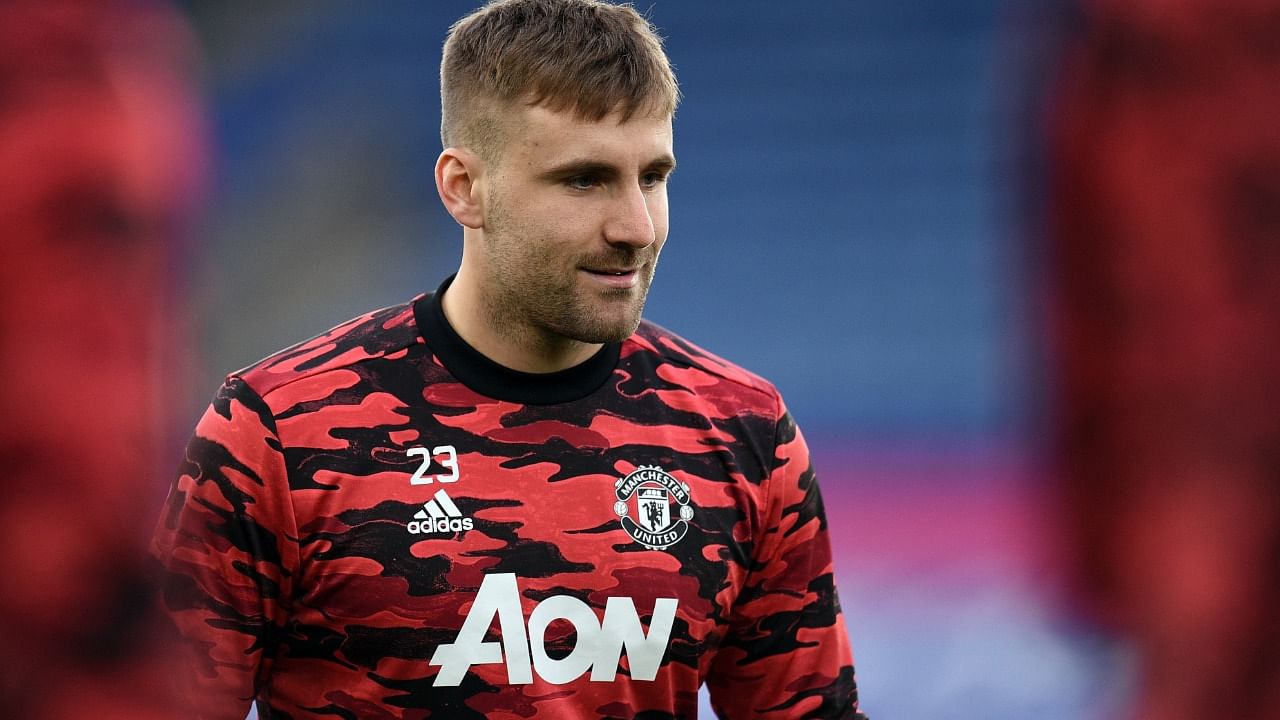 Shaw, joined United from Southampton for a reported 30 million pounds ($41.32 million) in 2014. Credit: Reuters