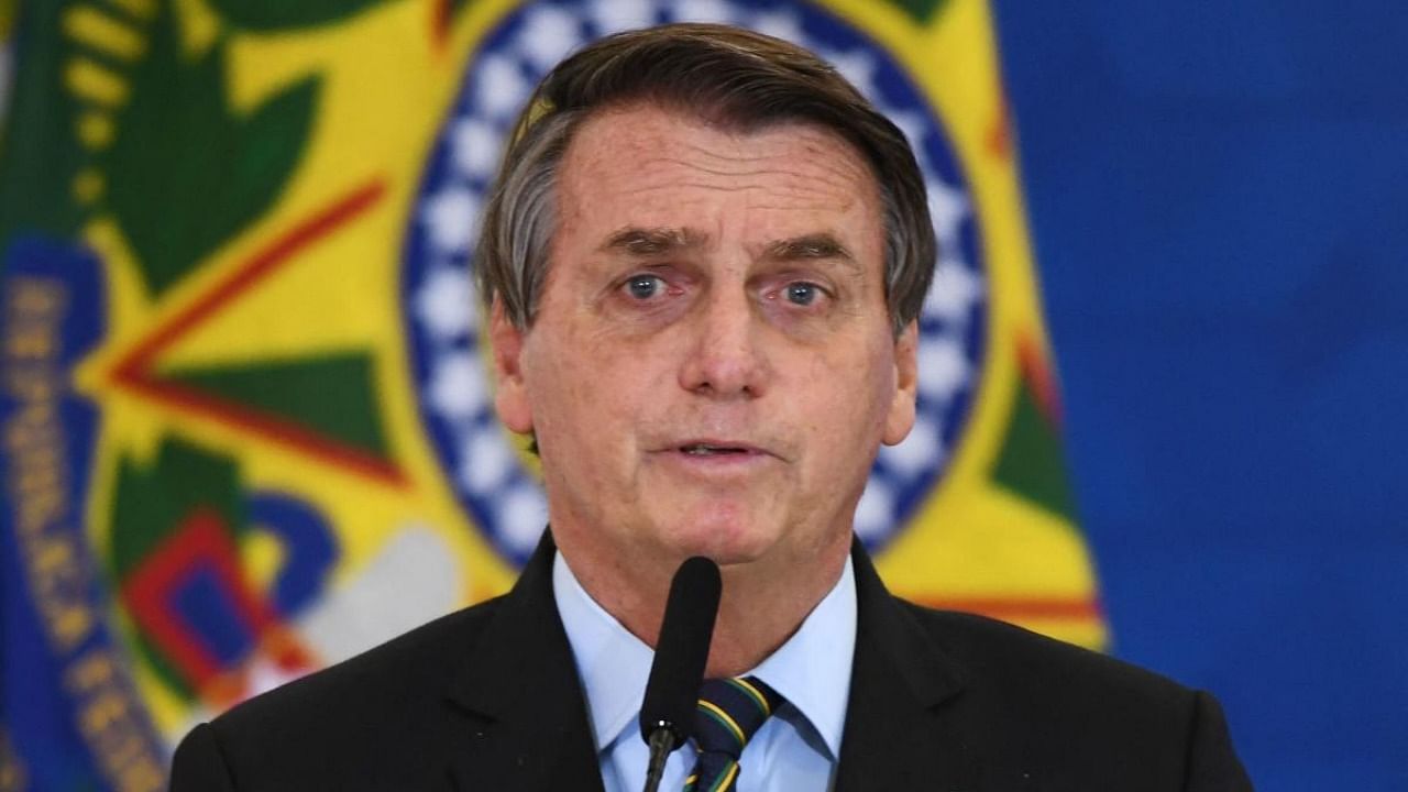 Brazil President Jair Bolsonaro. Credit: AFP.