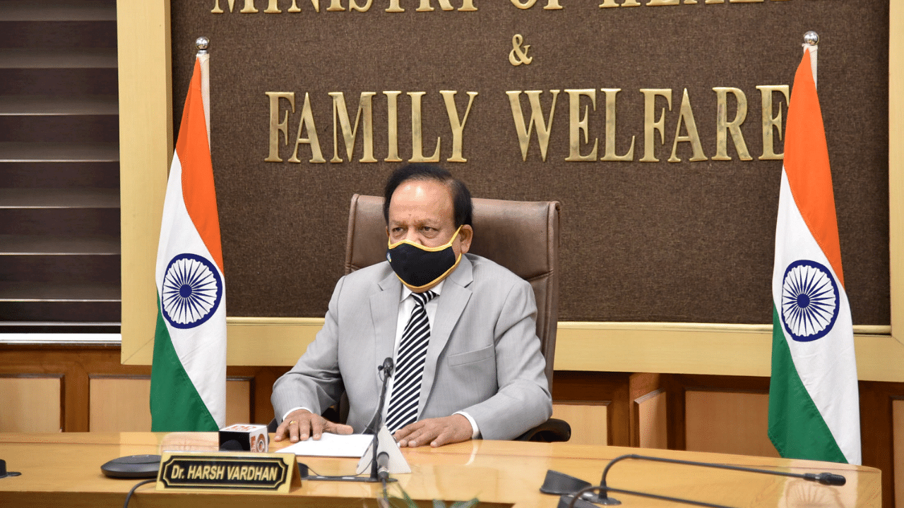 Union Health Minister Harsh Vardhan. Credit: PTI Photo