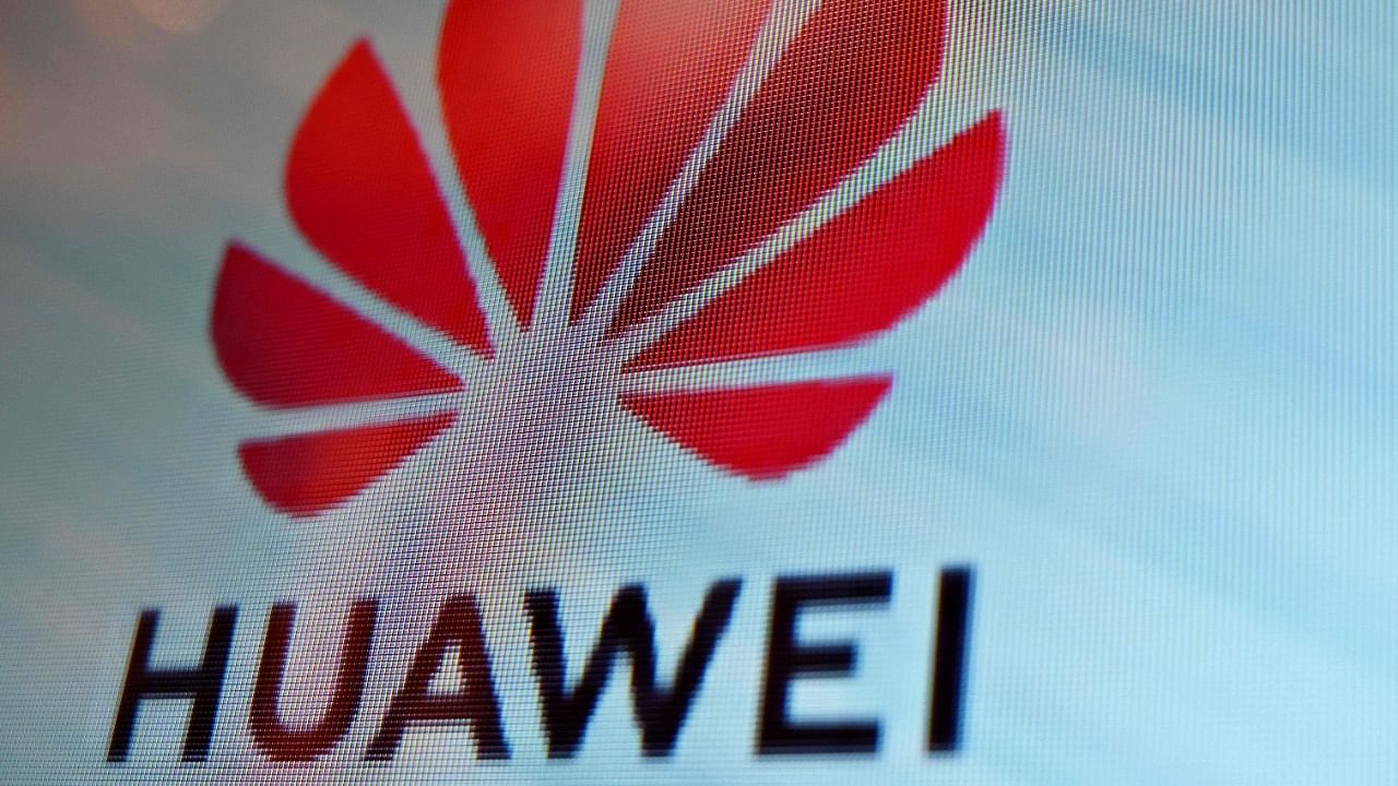 Huawei Logo. Credit: AFP File Photo