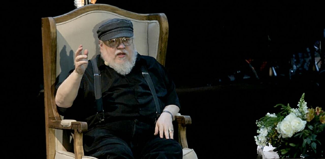 Author of the book series Game of Thrones, George R R Martin. Credit: AFP Photo