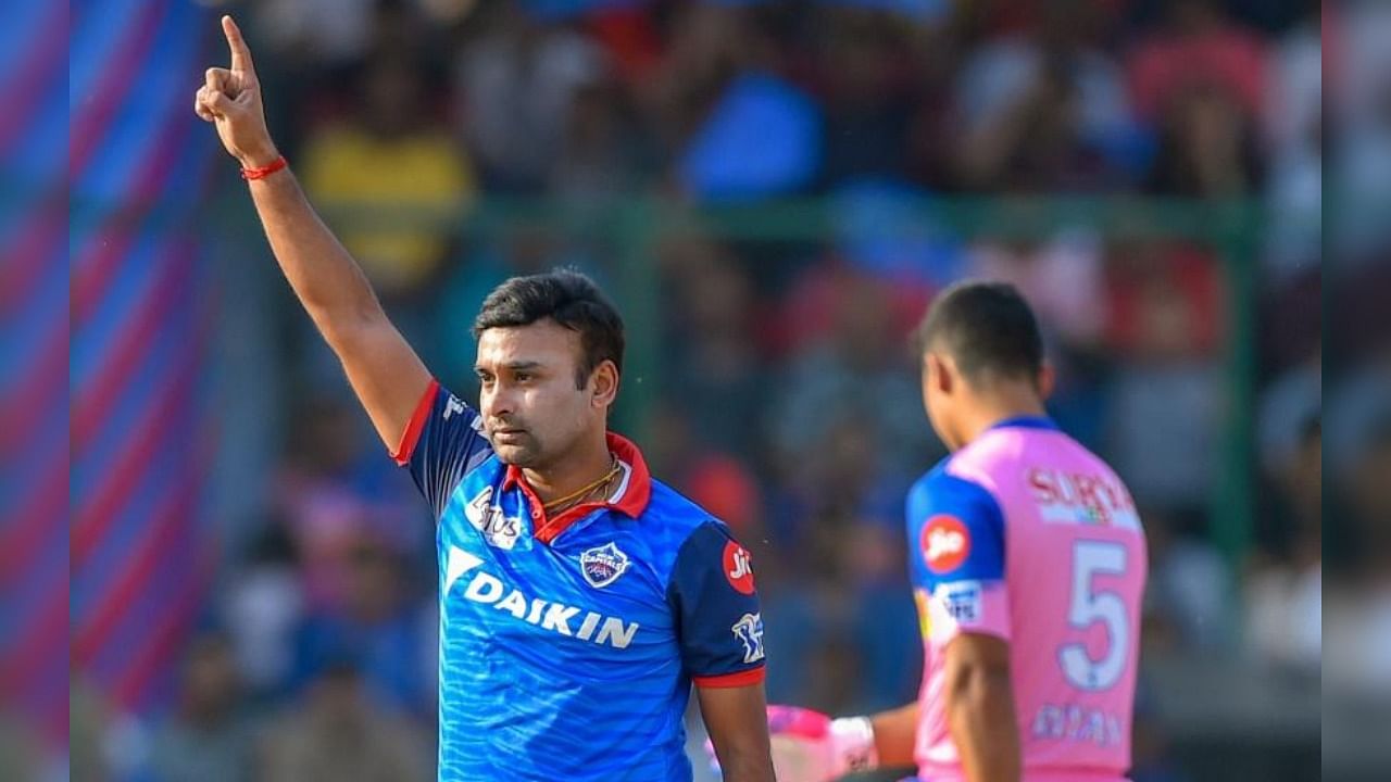 Delhi Capitals' seasoned leg-spinner Amit Mishra. Credit: PTI Photo