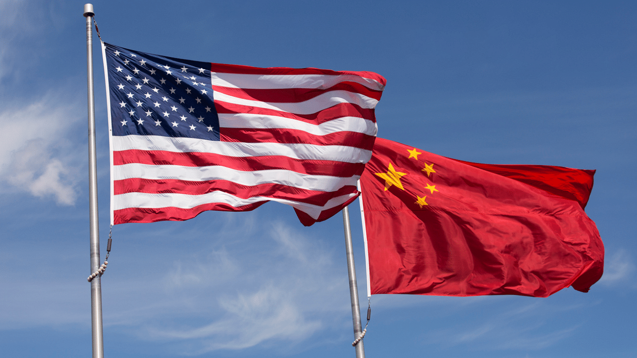 US and China flag. Credit: iStock Photo