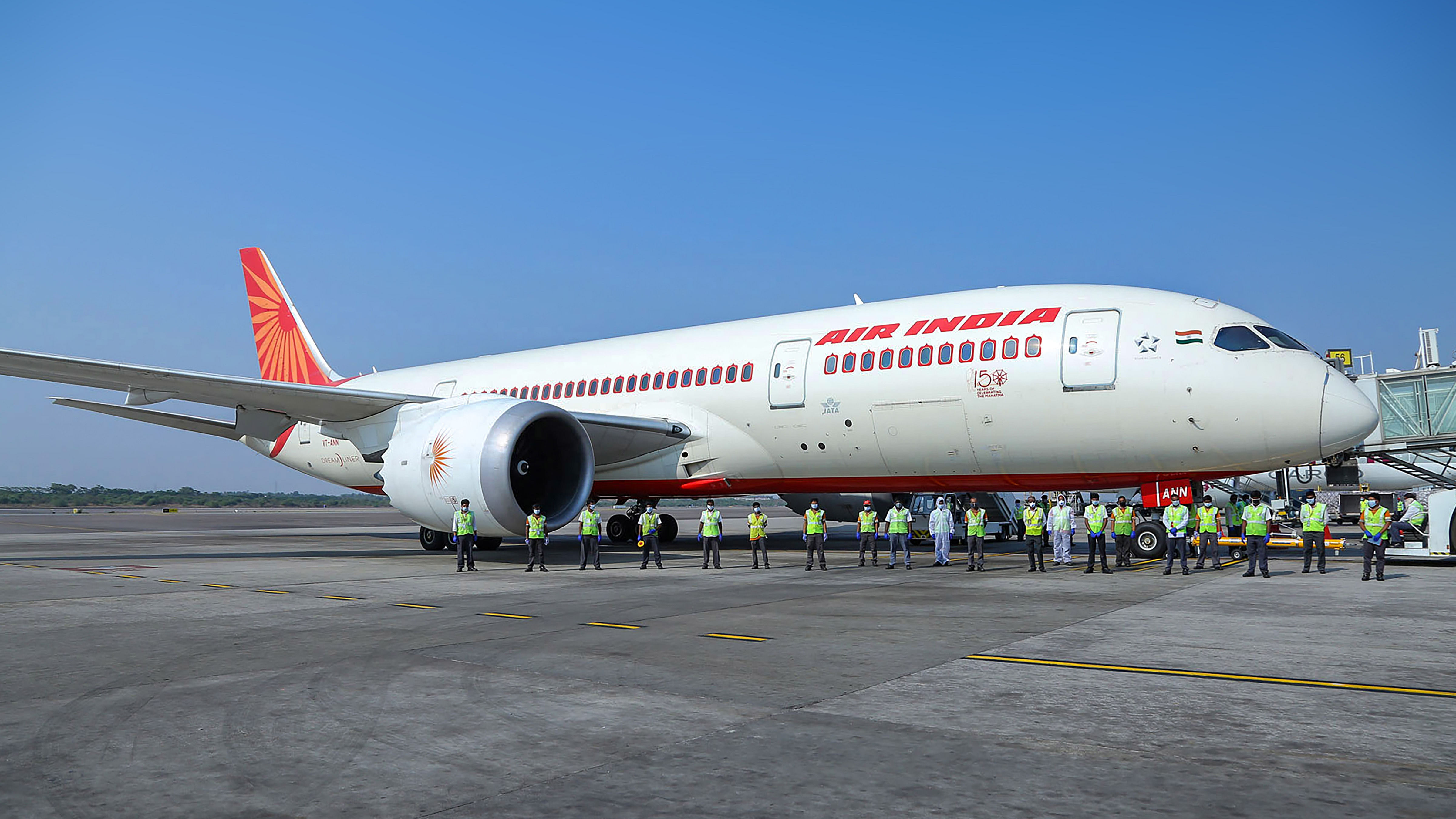 An Air India flight. Credit: PTI Photo