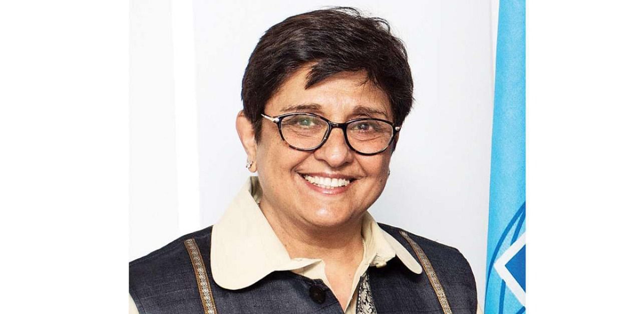 Kiran Bedi. Credit: DH File Photo