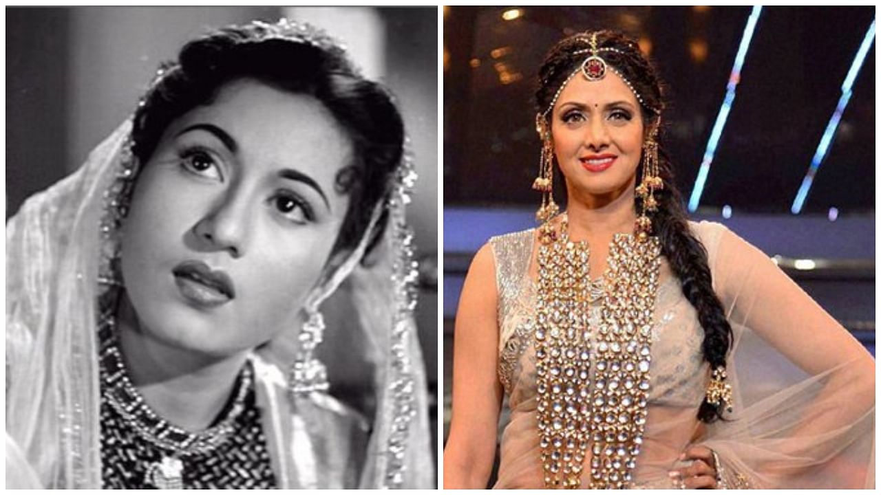 Madhubali and Sridevi were the biggest stars of their eras. Credit: DH File Photo/PTI Photo