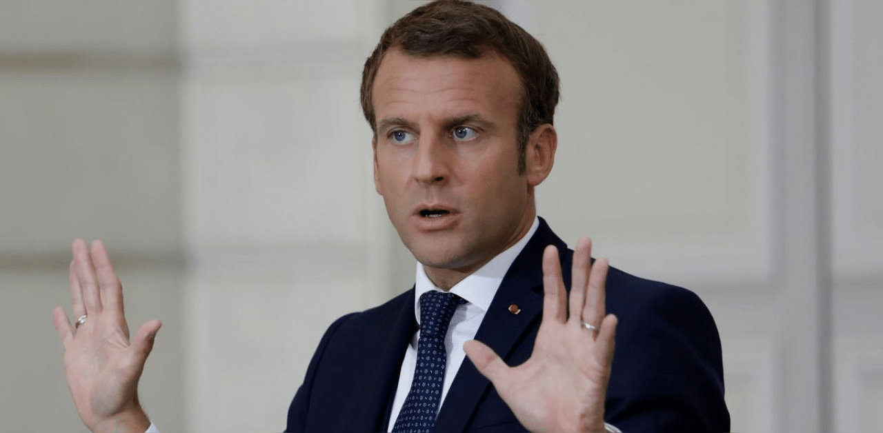 French President Emmanuel Macron. Credit: AFP