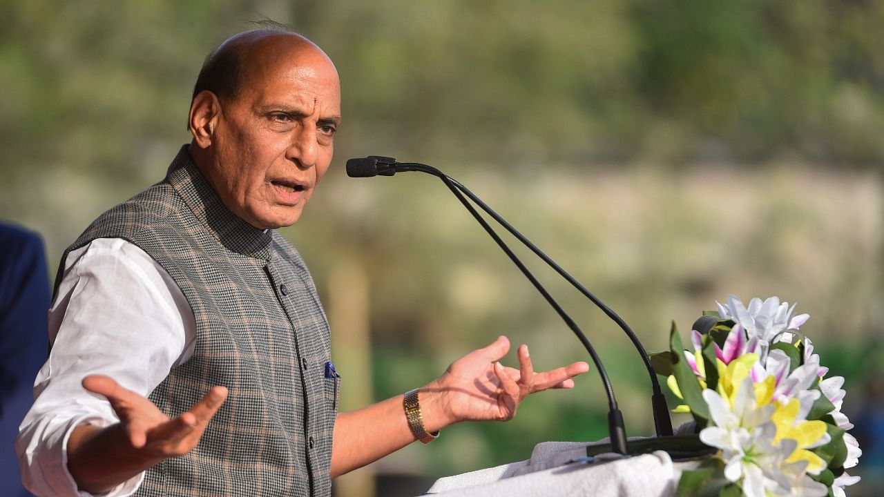 Defence Minister Rajnath Singh. Credit: PTI File Photo