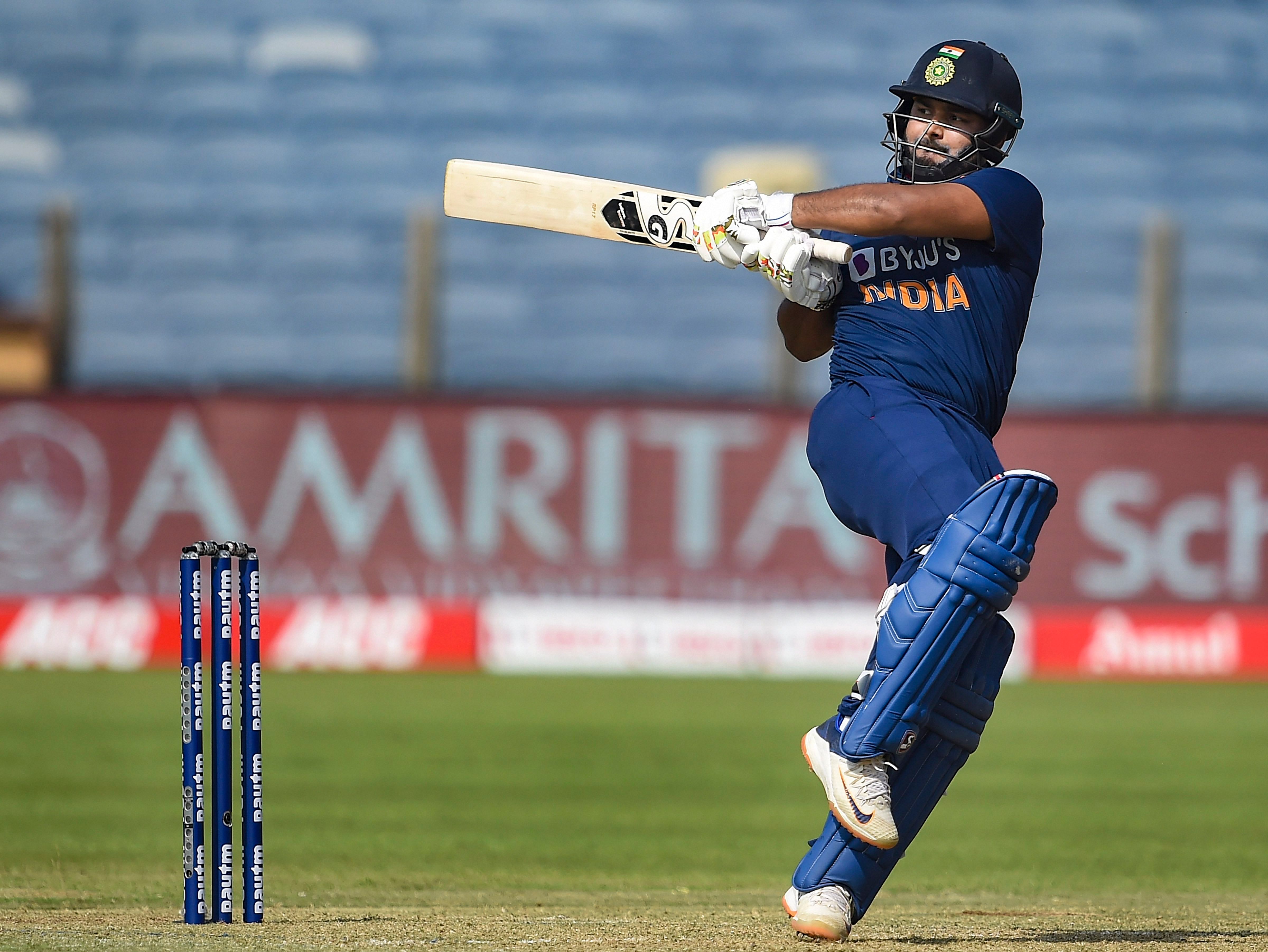 Indian batsman Rishabh Pant in action. Credit: PTI File Photo