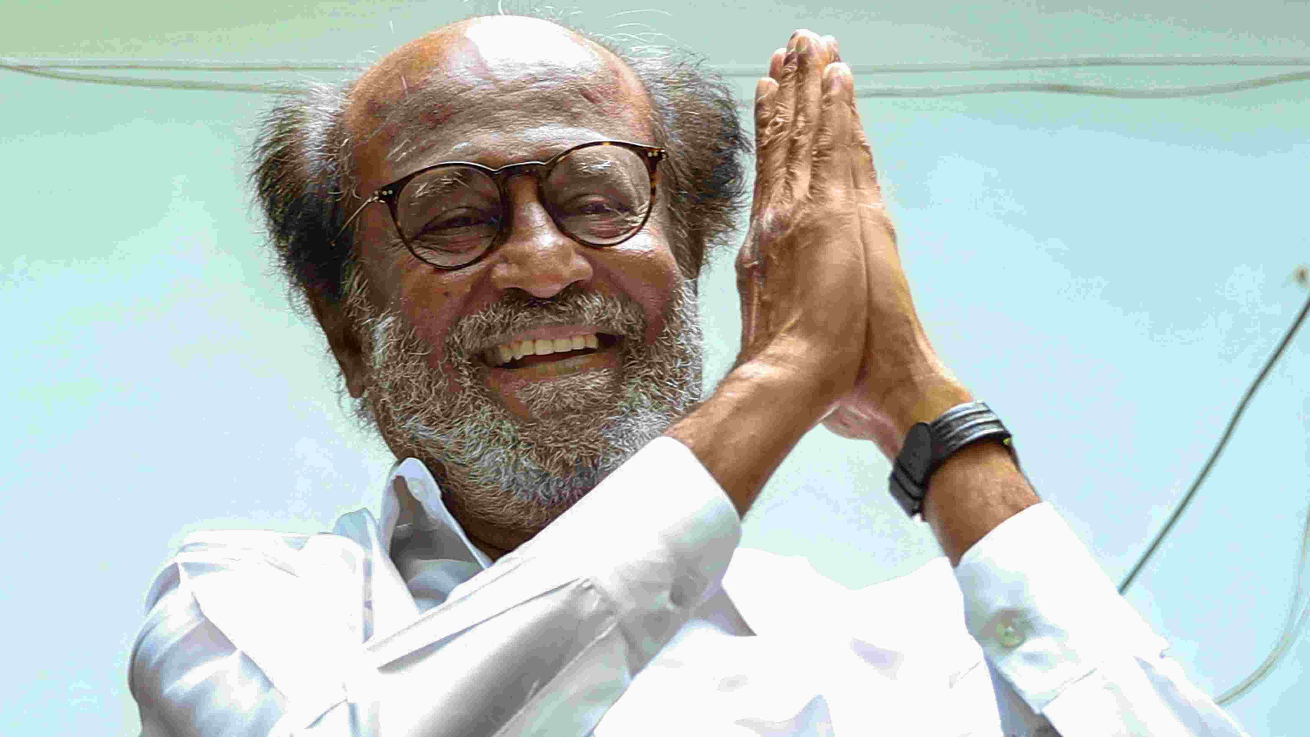 Rajinikanth Credit: PTI Photo