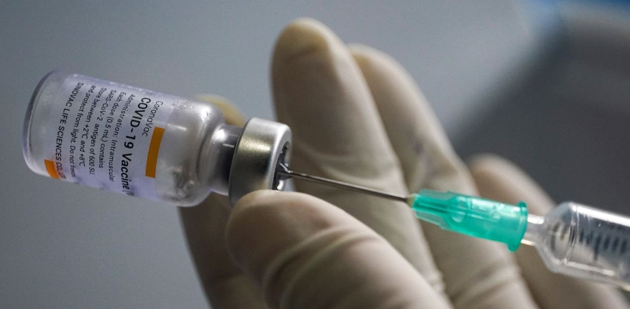 Sinovac's jab has been approved by domestic regulators. Credit: Reuters Photo