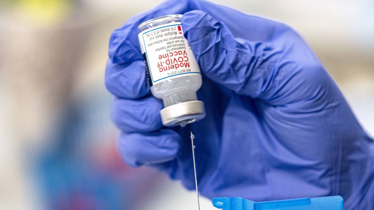 Moderna has supplied 100 million doses of its vaccine to the United States as of March 29. Credit: AFP File Photo