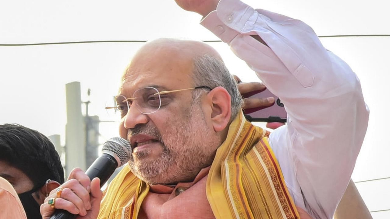Home Minister Amit Shah. Credit: PTI file photo.