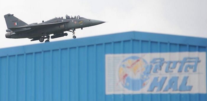 Hindustan Aeronautics Limited (HAL) said that it recorded revenue in excess of Rs 22,700 crore (provisional and unaudited) in the recently concluded fiscal year. Credit: DH Photo