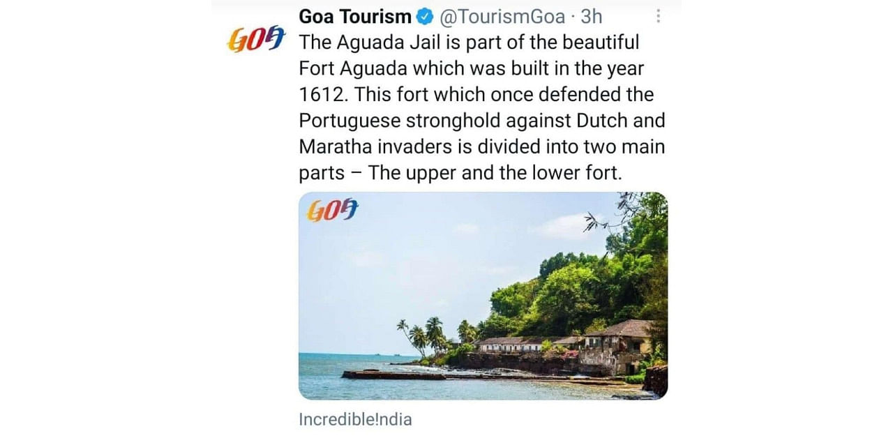 Screenshot of the tweet that was later withdrawn. Credit: Twitter Photo/@digambarkamat