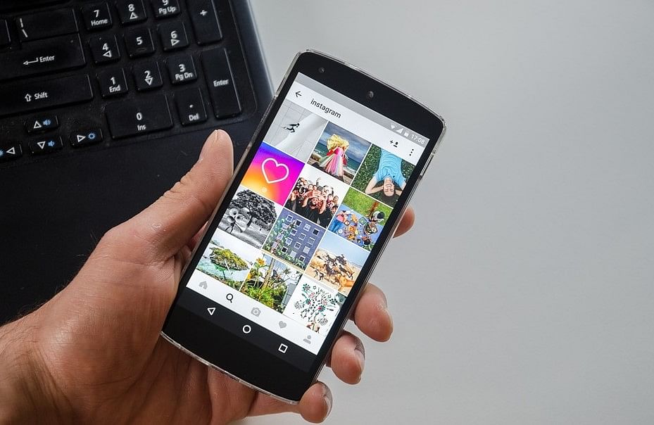 Instagram app on a phone. Picture credit: Pixabay