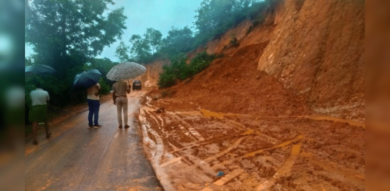 Landslide in Puttur. DH file photo
