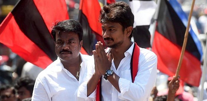 DMK youth wing president and actor-producer Udhayanidhi Stalin. Credit: PTI Photo