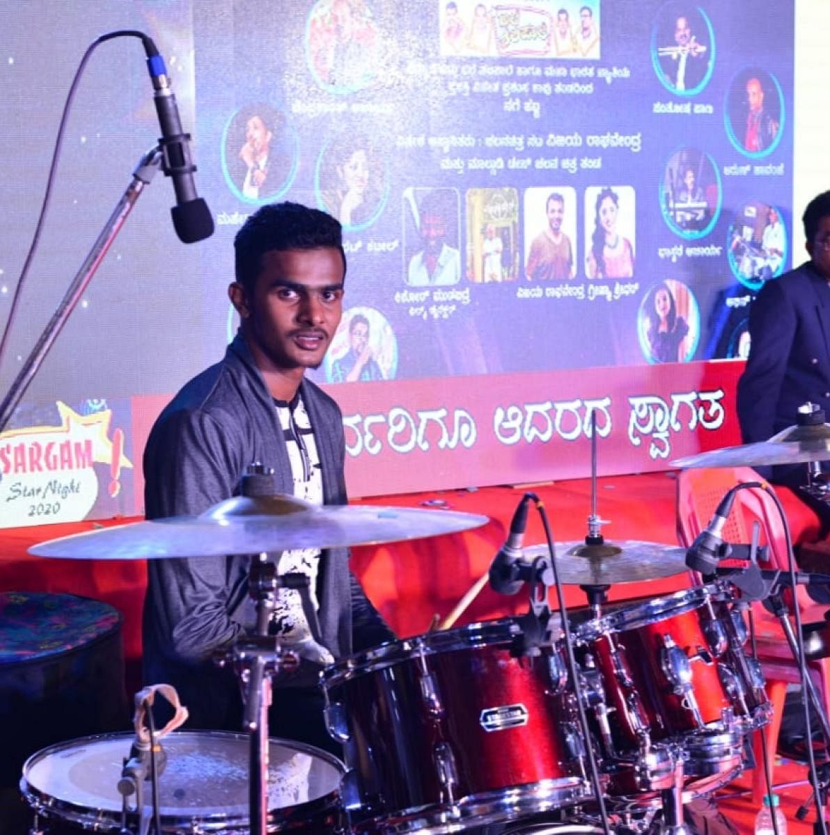 Abhin Devadiga juggles drumming and sprinting with ease.