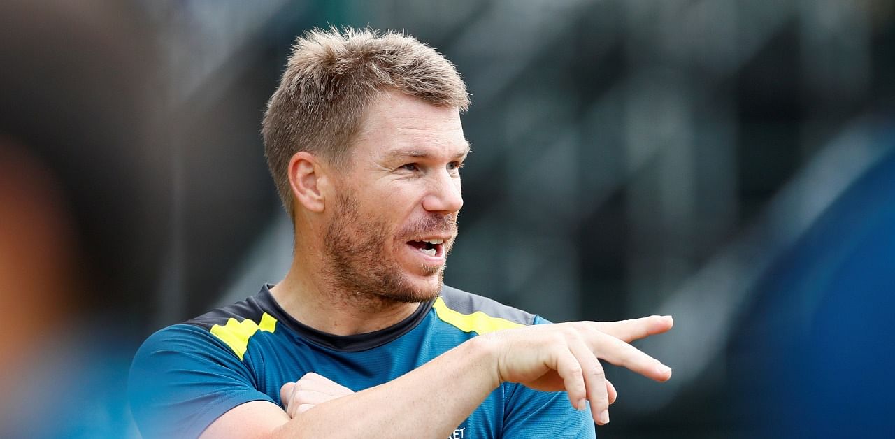 Warner is completing his pre-IPL quarantine in Chennai. Credit: Reuters Photo