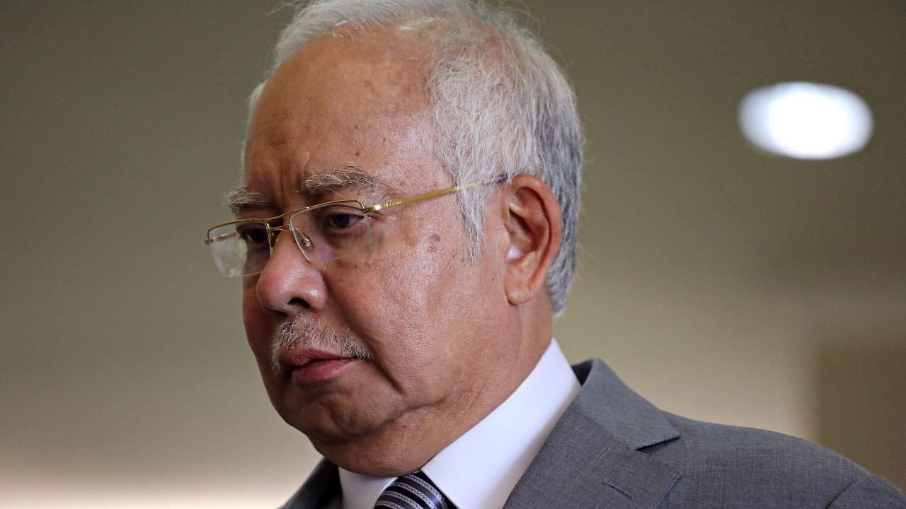 Former Malaysian Prime Minister Najib Razak. Credit: Reuters File Photo