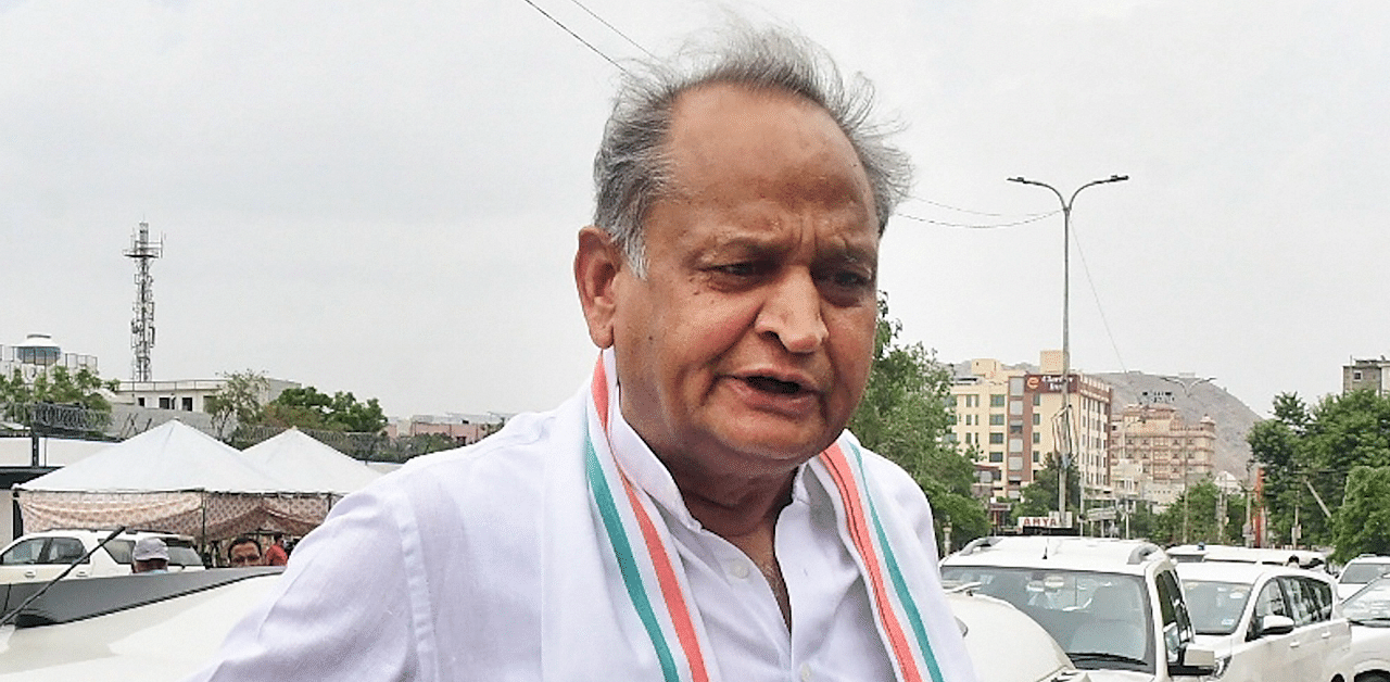 Rajasthan Chief Minister Ashok Gehlot. Credit: PTI Photo