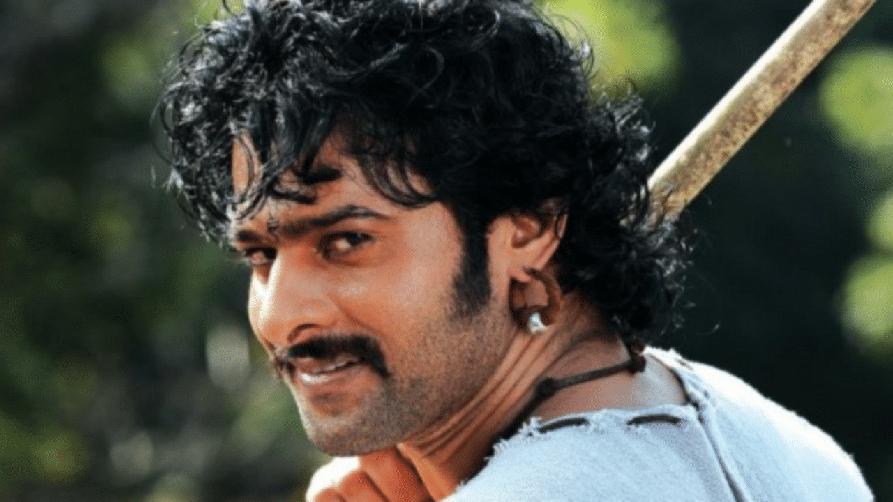 Prabhas in and as 'Baahubali'. Credit: Facebook/Prabhas