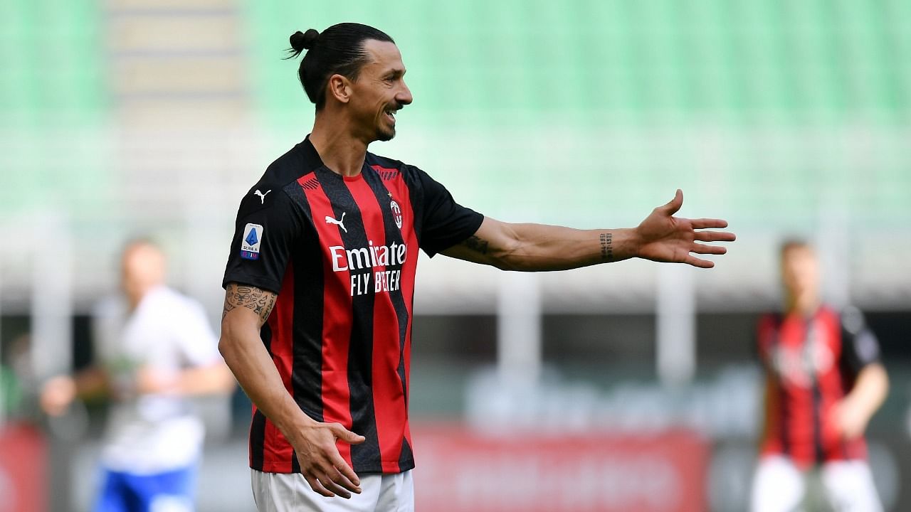 AC Milan's Zlatan Ibrahimovic. Credit: Reuters Photo