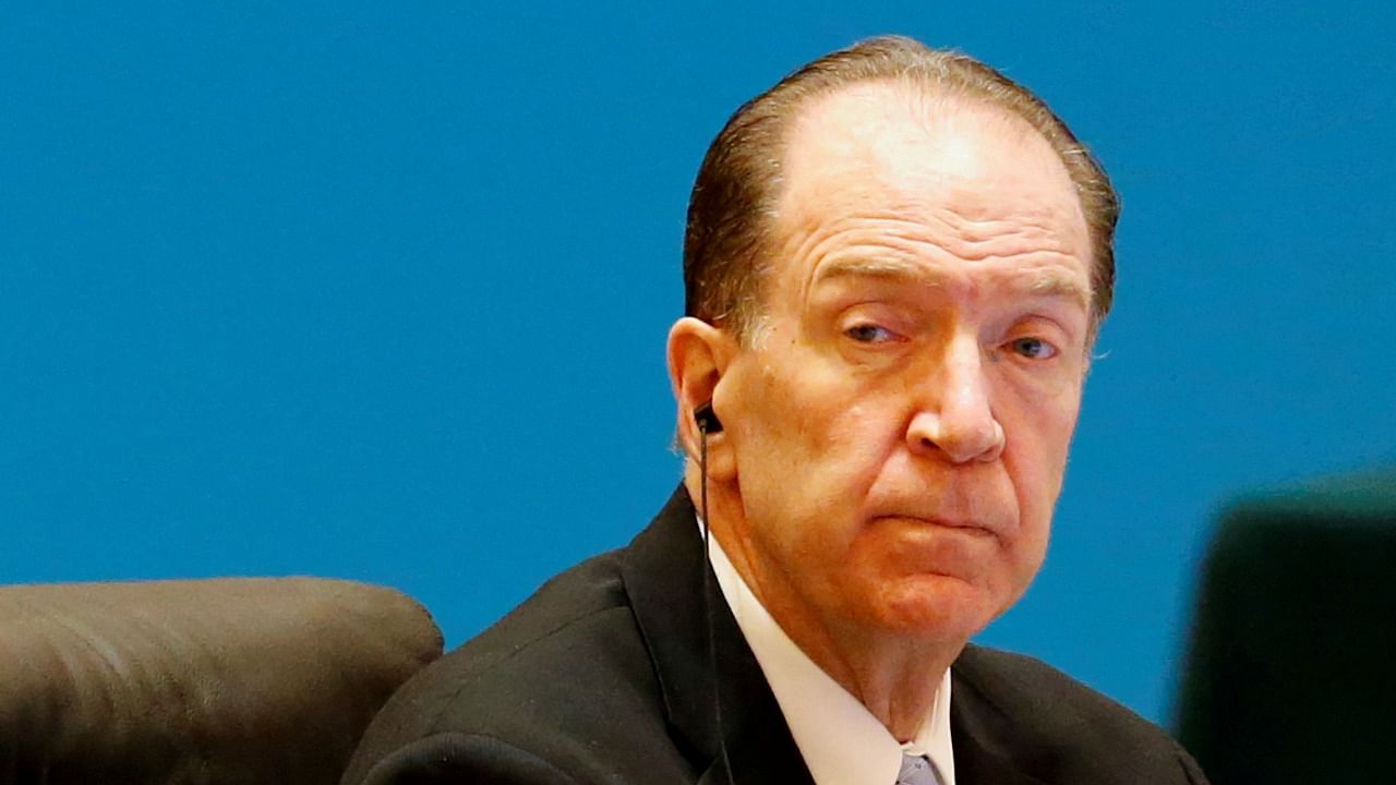 World Bank President David Malpass. Credit: Reuters File Photo