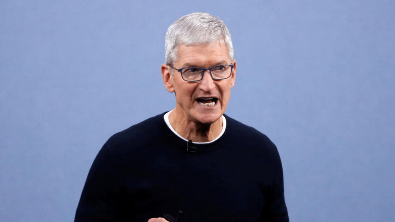 Apple Chief Tim Cook. Credit: Reuters File Photo