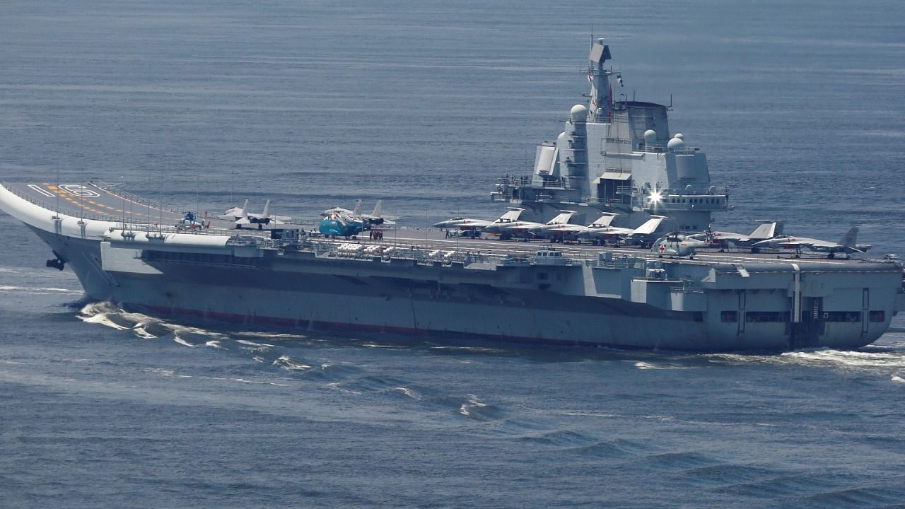 China's aircraft carrier Liaoning. Credit: Reuters file photo.
