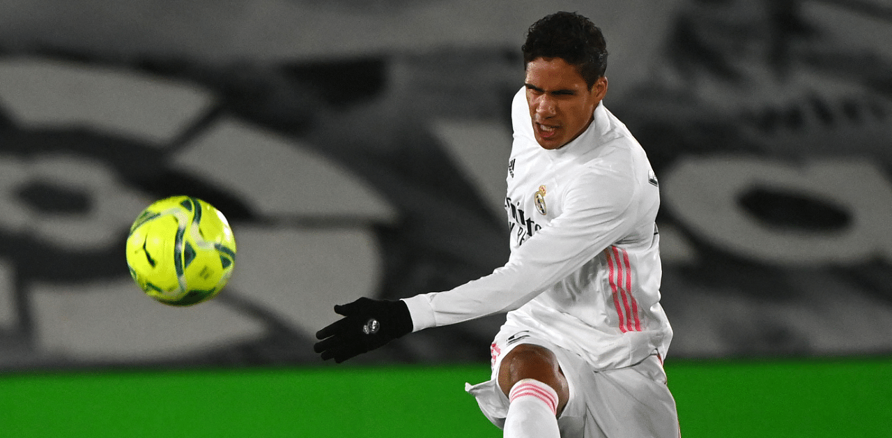 Raphael Varane tested positive for Covid-19 on Tuesday. Credit: AFP Photo