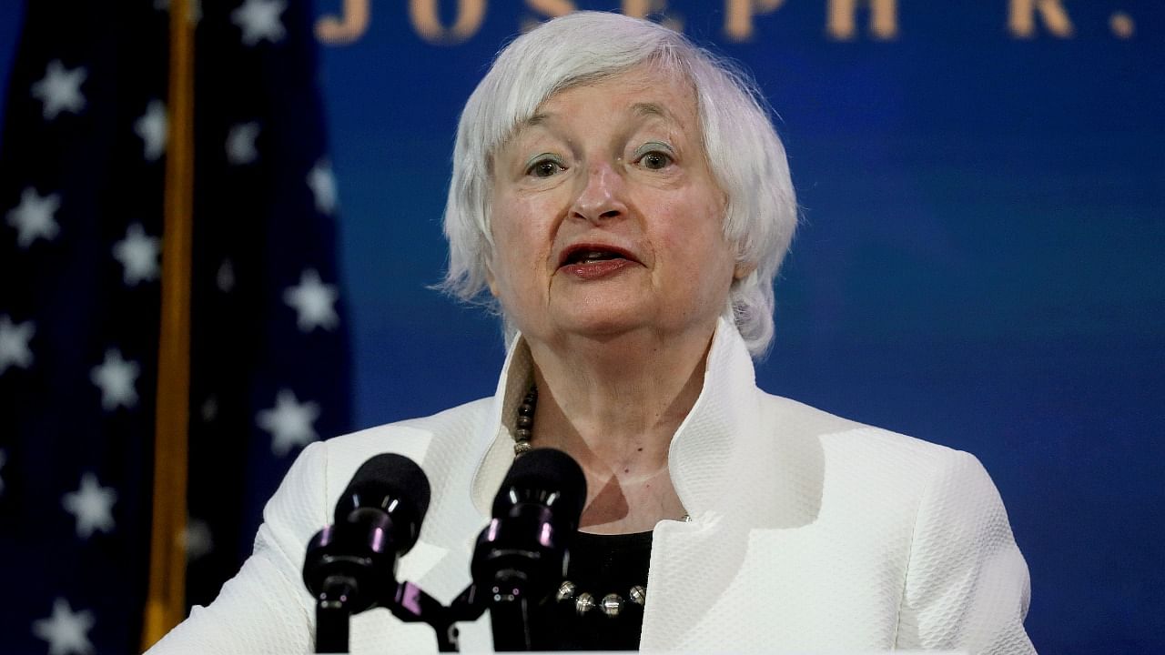 Treasury Secretary Janet Yellen. Credit: Reuters File Photo