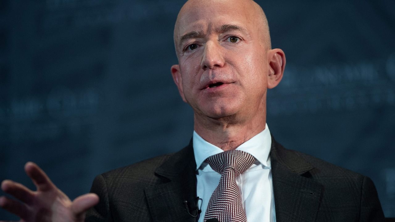 Jeff Bezos, founder and CEO of Amazon. Credit: AFP File Photo