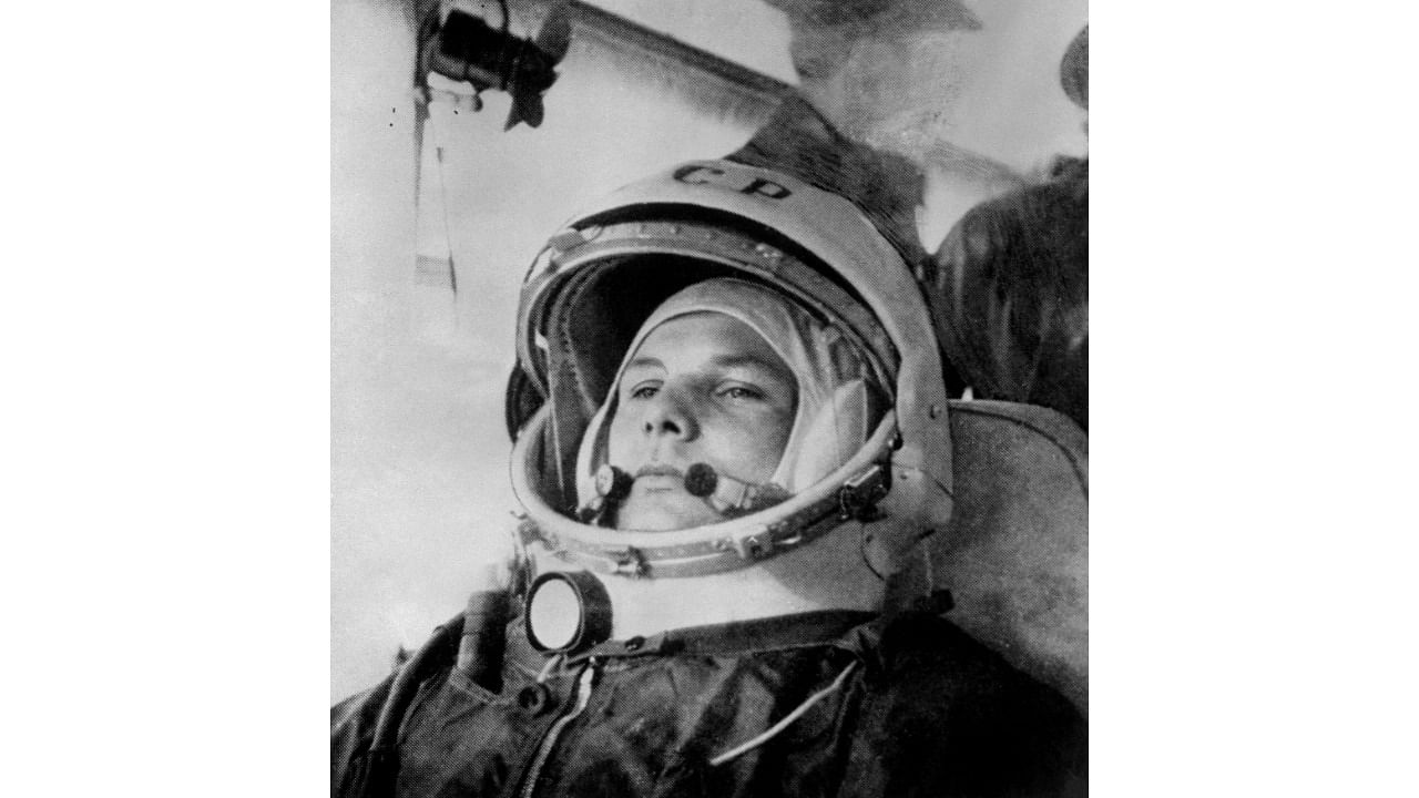 Yuri Gagarin the first man to travel in space, Credit: AFP File Photo