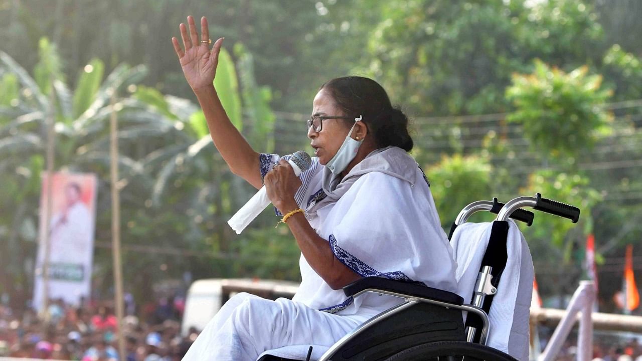 West Bengal CM Mamata Banerjee. Credit: PTI.