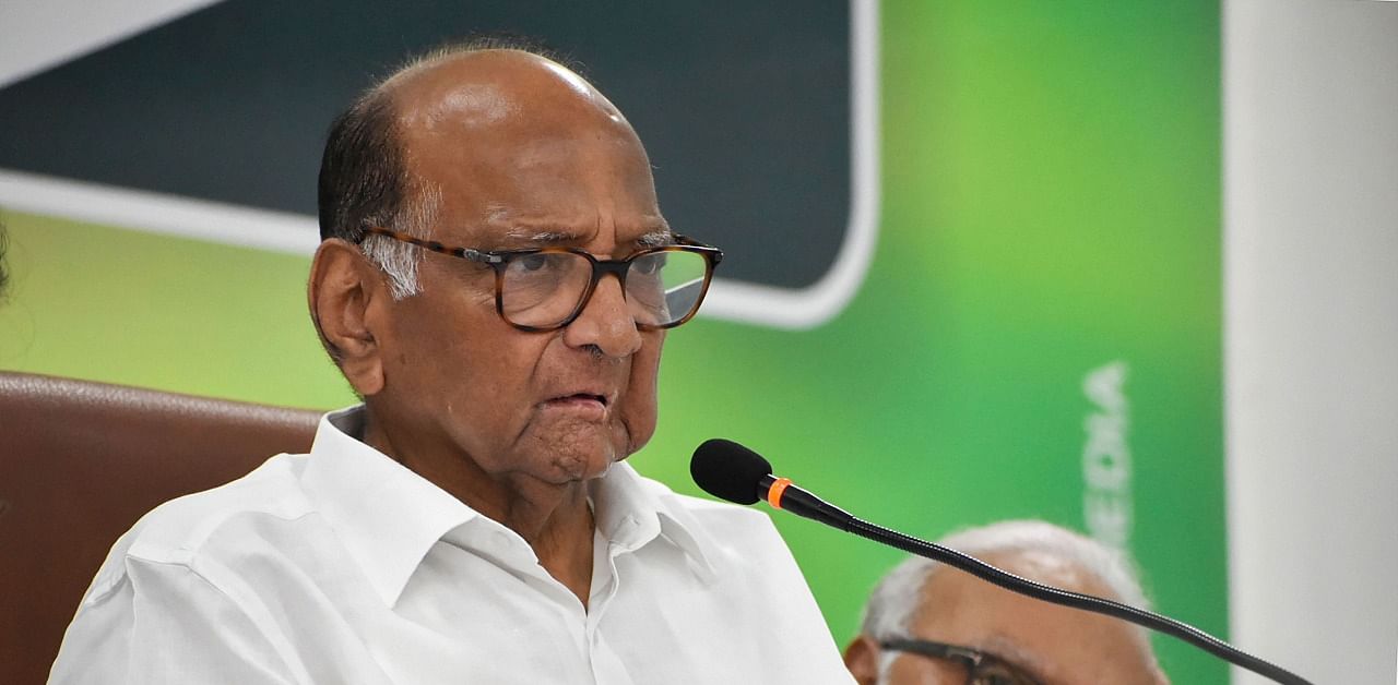 Pawar appealed to people to get their inoculation completed. Credit: PTI Photo