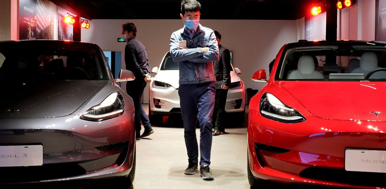 A Tesla showroom. Credit: Reuters Photo/ Representative image