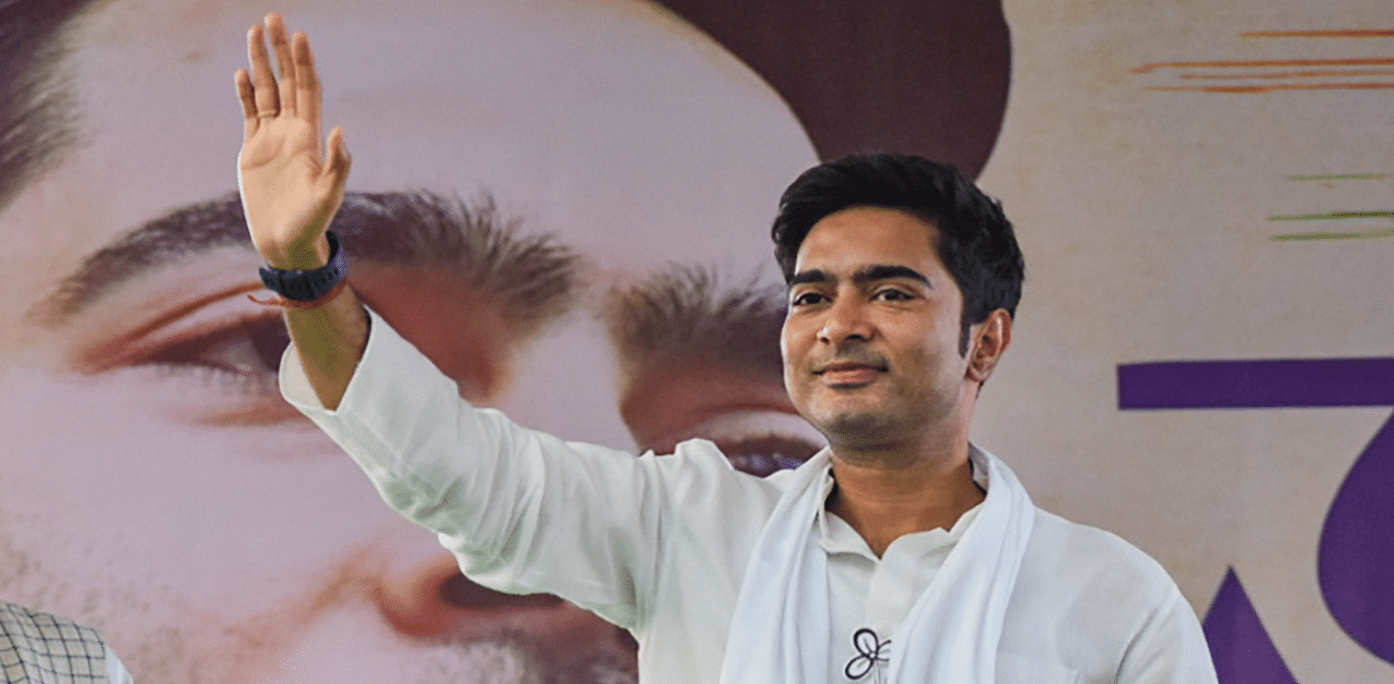 West Bengal Chief Minister Mamata Banerjee's nephew and TMC MP Abhishek Banerjee. Credit: PTI Photo