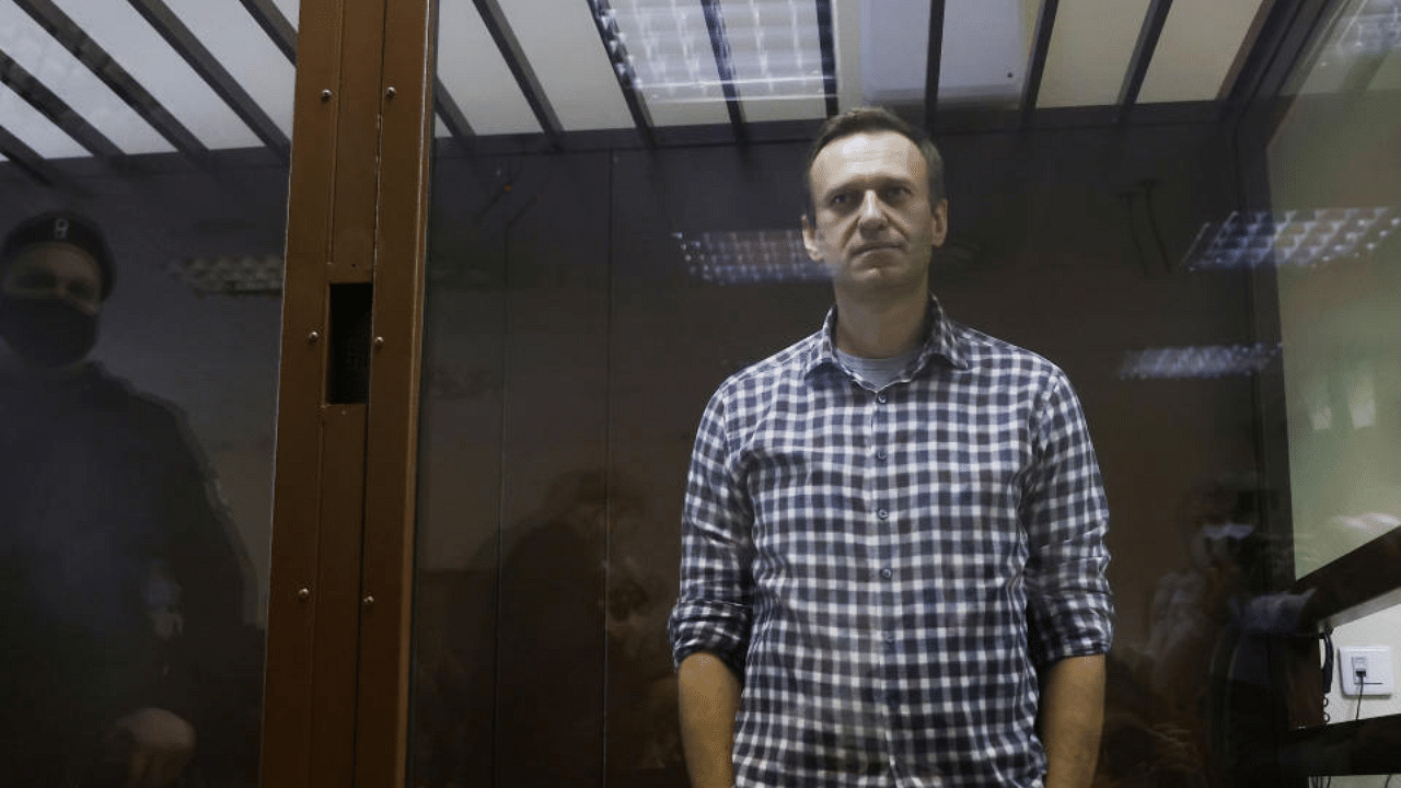 Imprisoned Russian opposition leader Alexei Navalny. Credit: Reuters File Photo