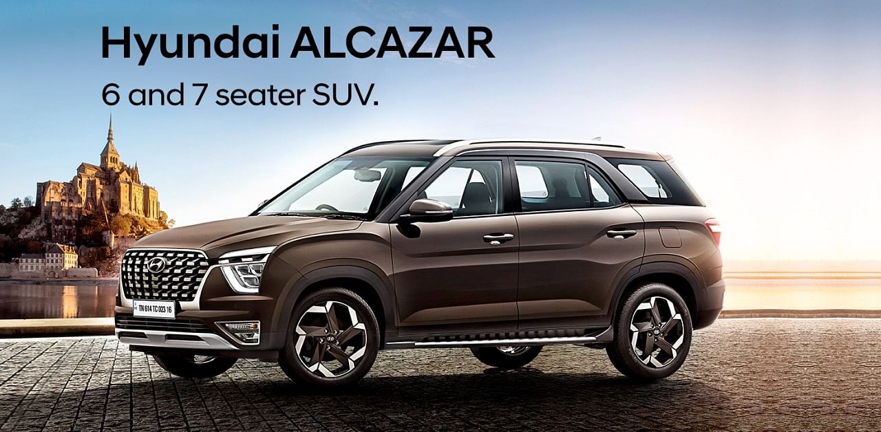 Alcazar is set to be launched later this month. Credit: Hyundai Official Website/ www.hyundai.com/in/en 