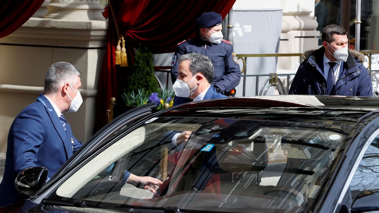 Iranian Deputy at Ministry of Foreign Affairs Abbas Araghchi arrives at a meeting of the JCPOA Joint Commission, in Vienna. Credit: Reuters Photo