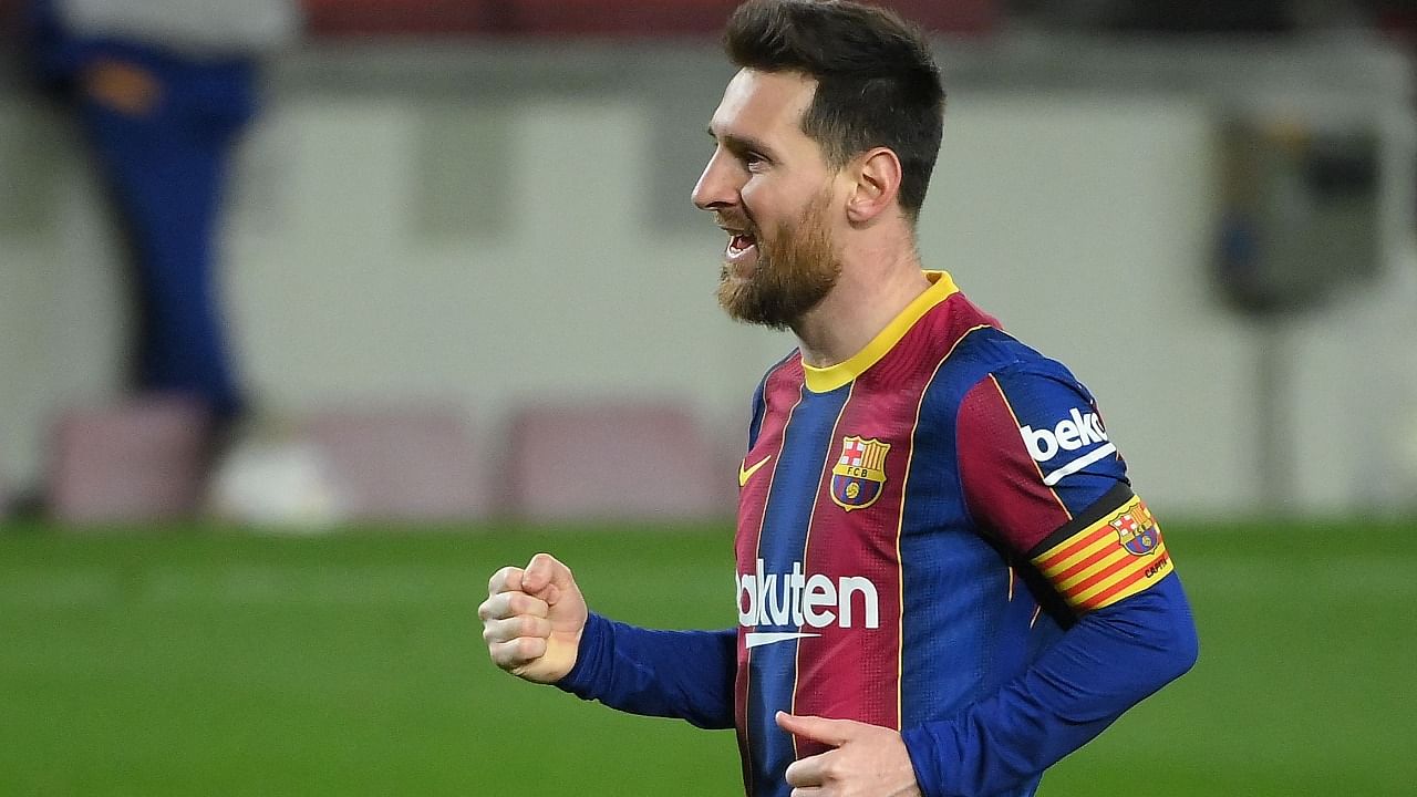 Lionel Messi. Credit: AFP File Photo