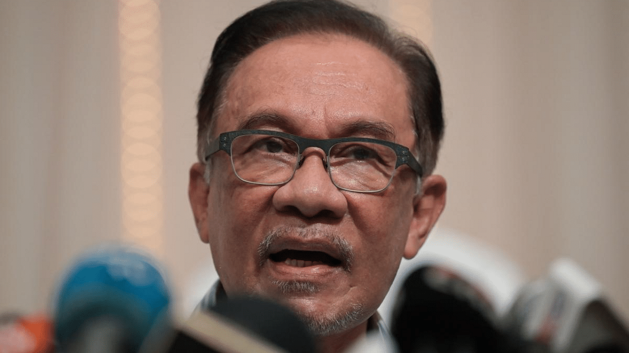 Malaysian opposition leader Anwar Ibrahim. Credit: AFP photo. 