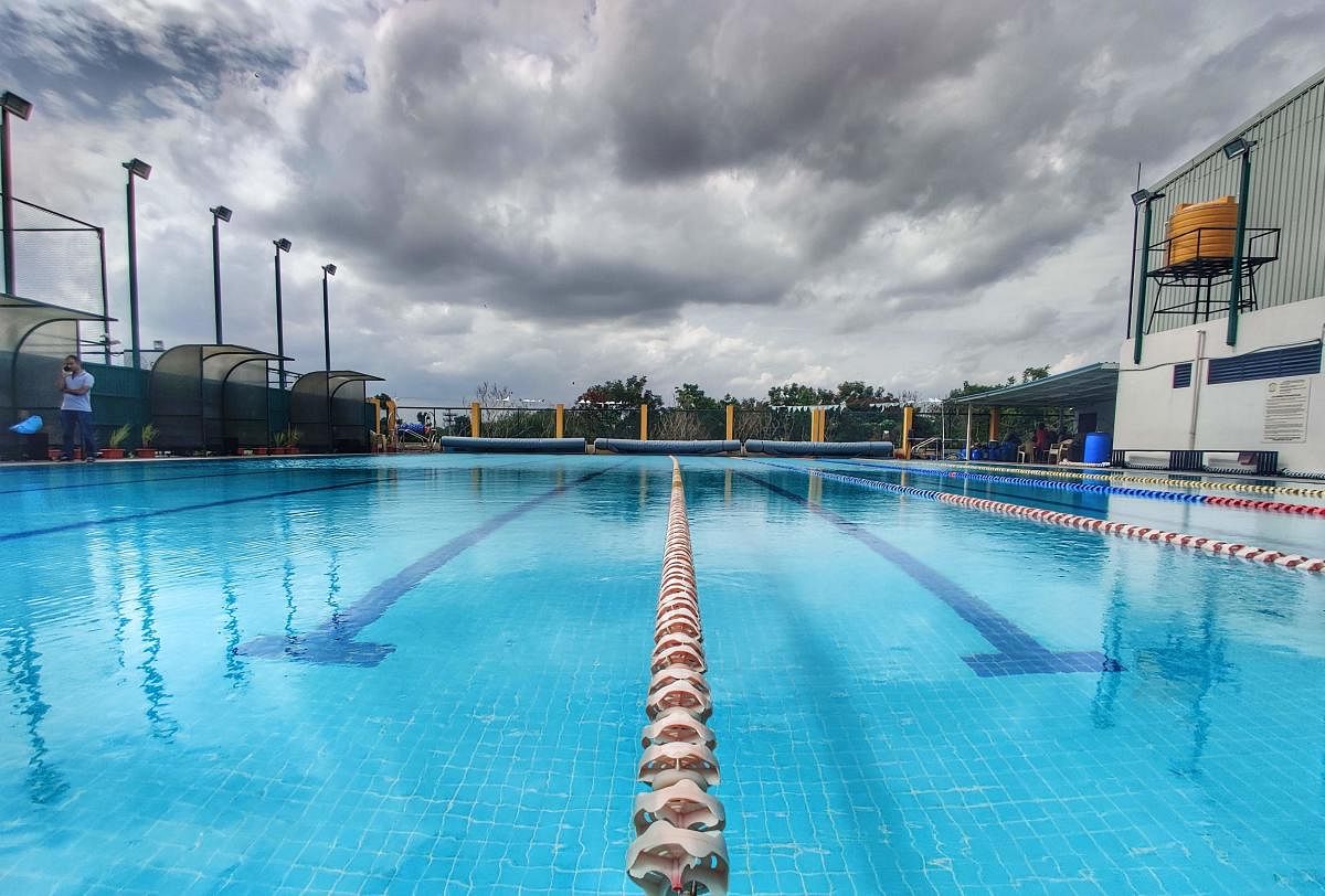 With the spike in Covid-19 cases in Karnataka, the State government ordered swimming pools to close and has allowed only 50 per cent capacity in gyms. Pic for representation.