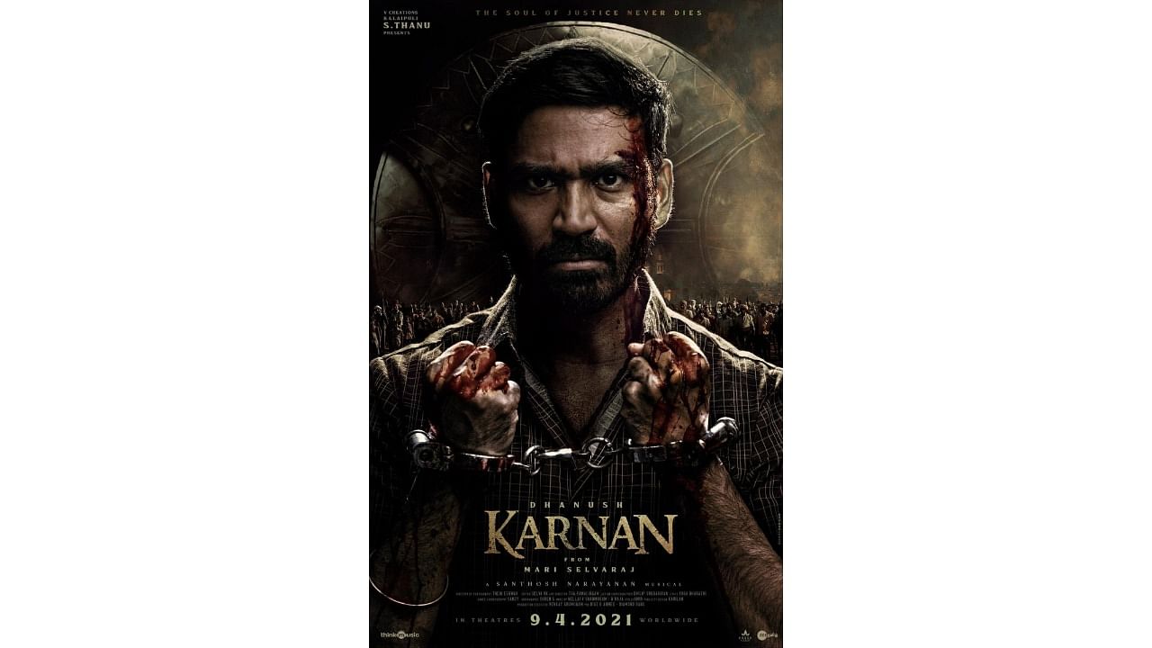 Dhanush in 'Karnan'. Credit: Twitter/@mari_selvaraj