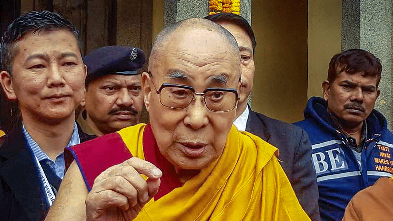 Buddhist spiritual leader Dalai Lama. Credit: PTI Photo