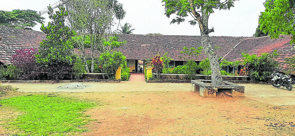 The Government High School in Virajpet.