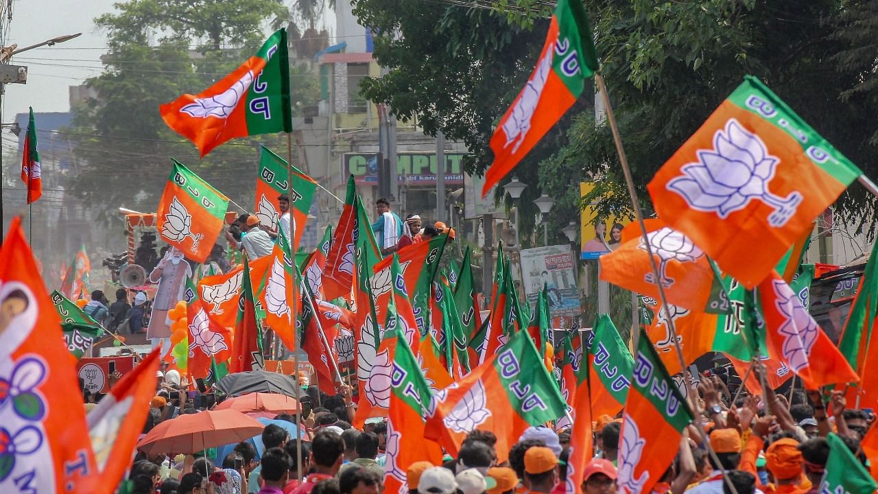 BJP's election campaign in West Bengal. Credit: PTI File Photo