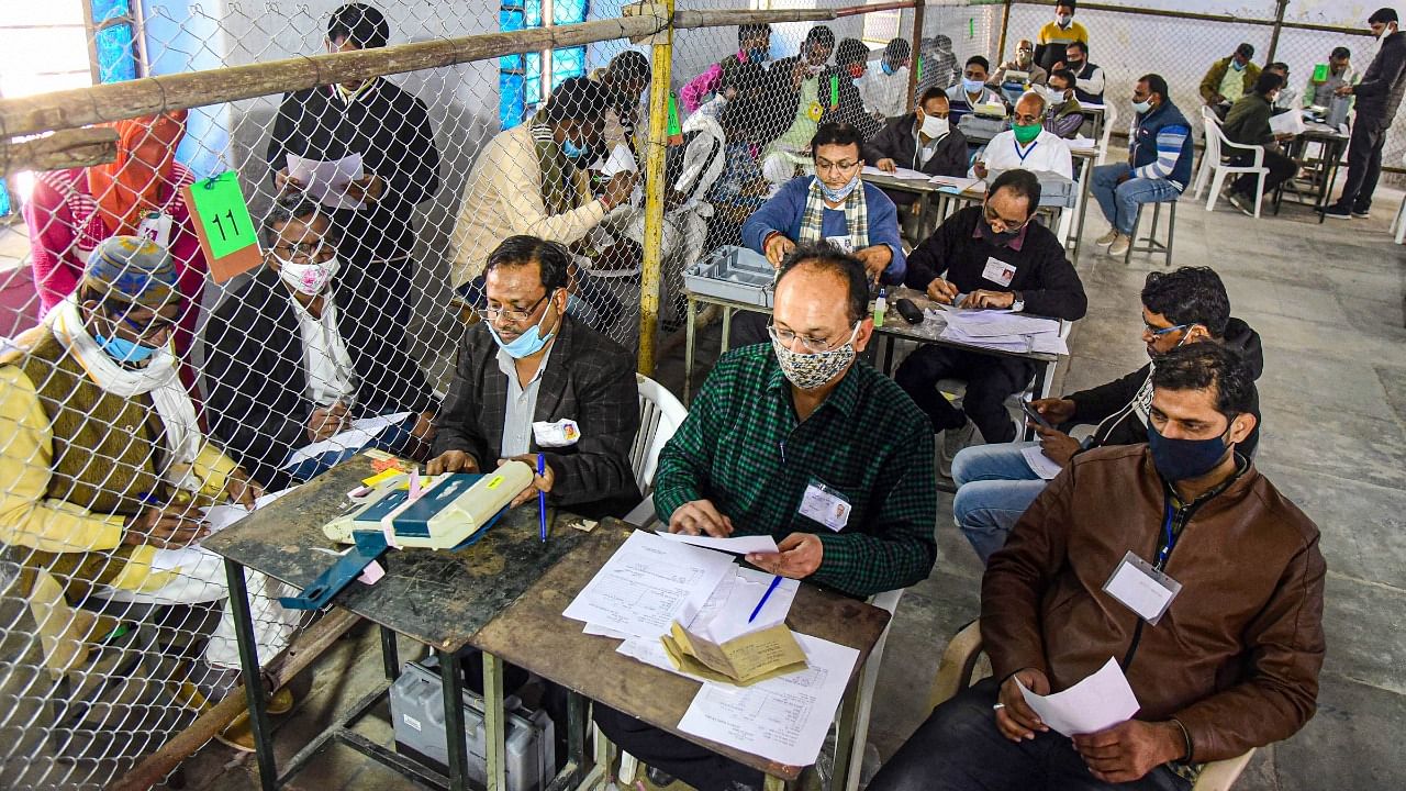 The regional party claimed that a lot of controversies had erupted during the 2020 Bihar assembly elections and "this has cast doubts on the impartiality in the counting process". Credit: PTI File Photo